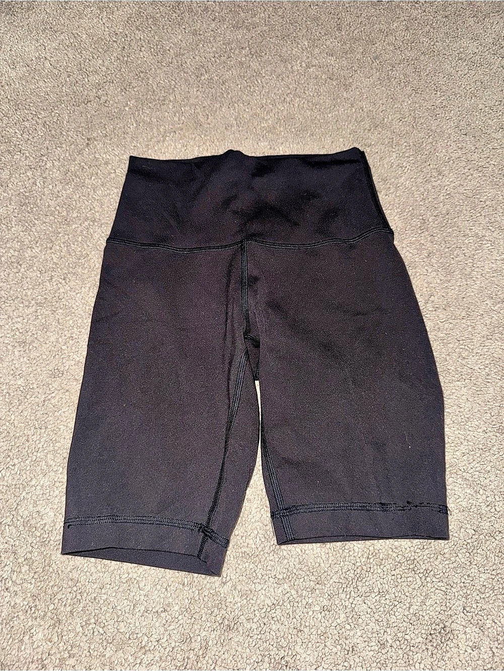 lululemon Align High-Rise Short 8" Black Bike Shorts